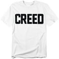 thumbnail image 1 of Creed T-Shirt Cracked Logo Unisex Graphic Tee For Men & Women White&nbsp;, 1 of 7