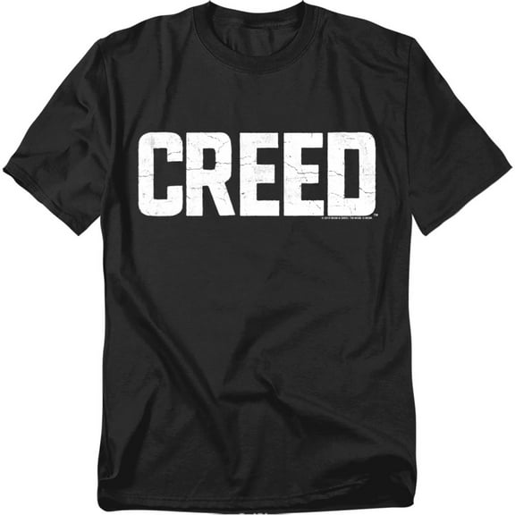 Creed T-Shirt Cracked Logo Unisex Graphic Tee For Men & Women Black 