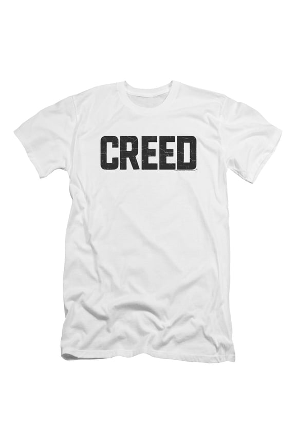 Creed - Cracked Logo - Premium Slim Fit Short Sleeve Shirt - X-Large