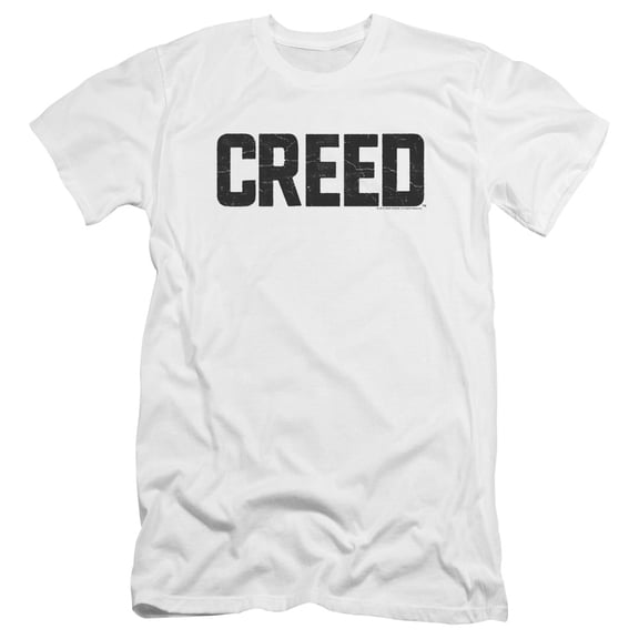 Creed - Cracked Logo - Premium Slim Fit Short Sleeve Shirt - X-Large