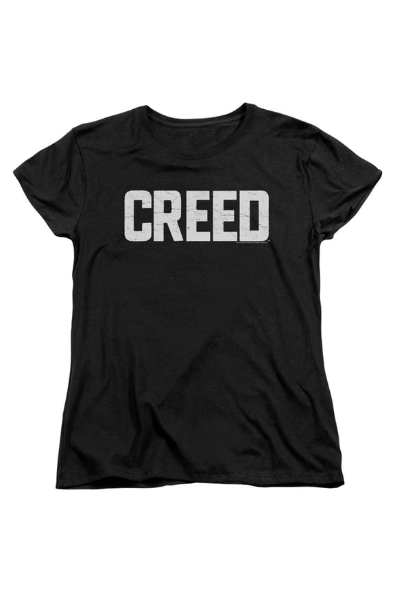 Creed - Cracked Logo - Women's Short Sleeve Shirt - XX-Large