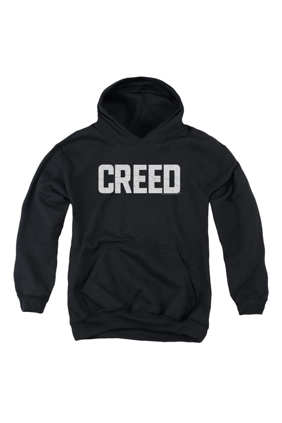 Creed - Cracked Logo - Youth Hooded Sweatshirt - Large