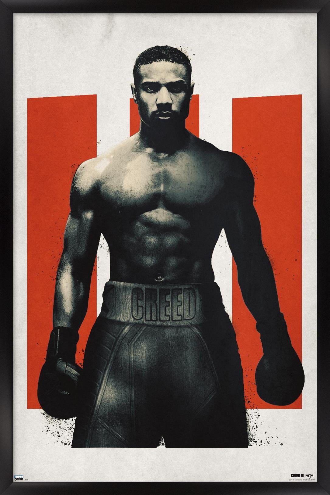 Creed III - Adonis Fight Wall Poster, 14.725" x 22.375" Framed
