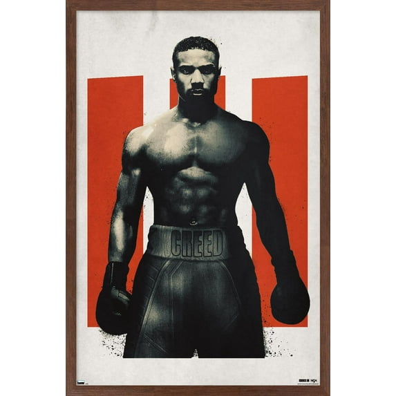 Creed III - Adonis Fight Wall Poster, 14.725" x 22.375" Framed