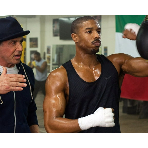 Creed Ii Stallone Michael B. Jordan Training Boxing 24X36 Classic Hollywood Poster
