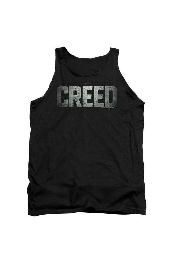 Creed Logo Adult Tank Top Black