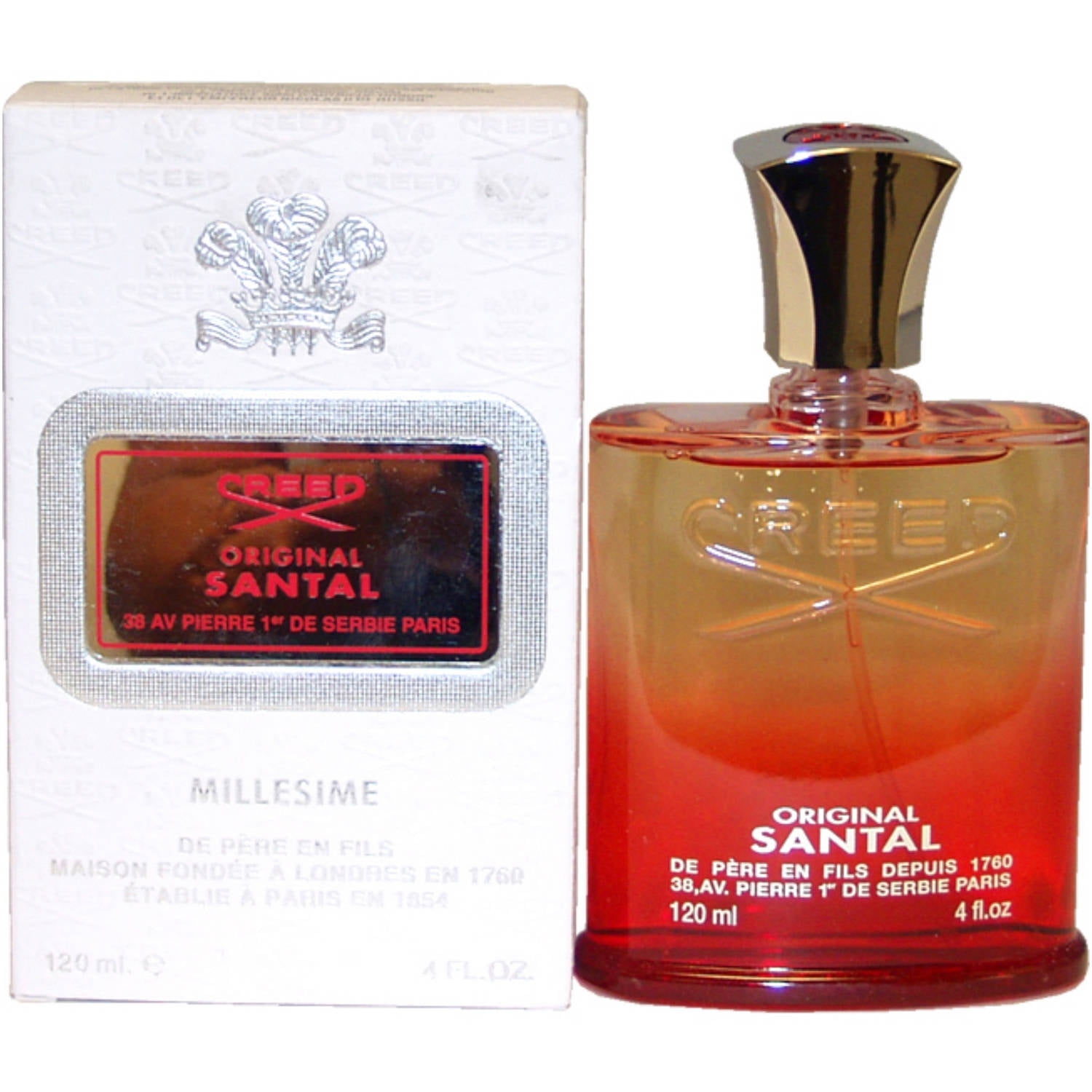 Creed Original Santal Cologne, 4 Oz - Walmart.com