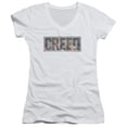 thumbnail image 1 of Creed Pep Talk Junior Women's V-Neck T-Shirt White, 1 of 1