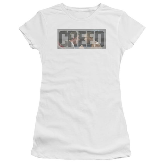 Creed Pep Talk Junior Women's T-Shirt Sheer White