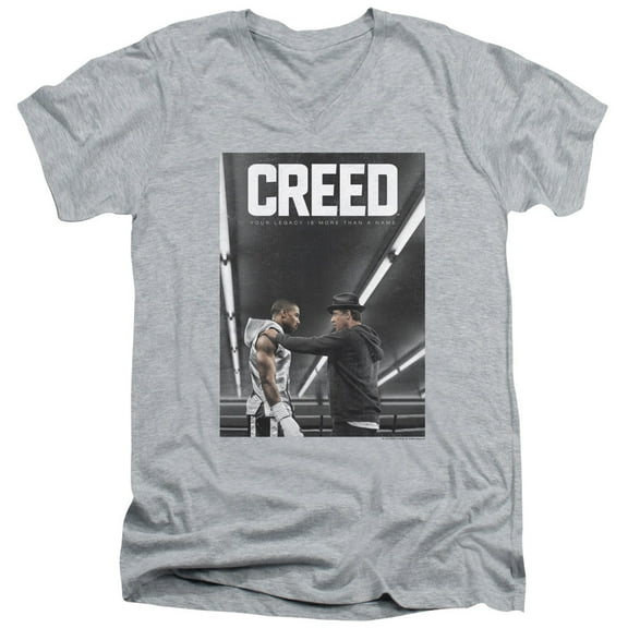 Creed - Poster - Slim Fit V Neck Shirt - Large