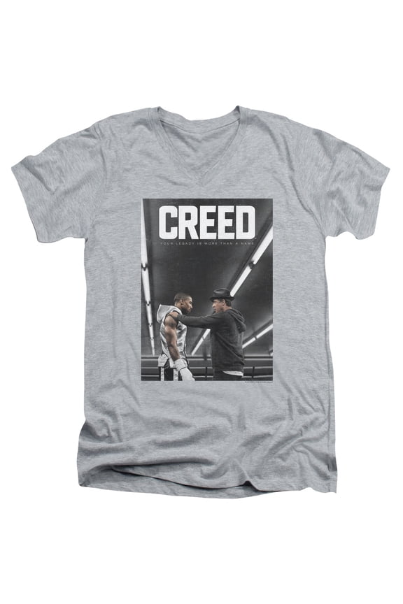 Creed - Poster - Slim Fit V Neck Shirt - Small