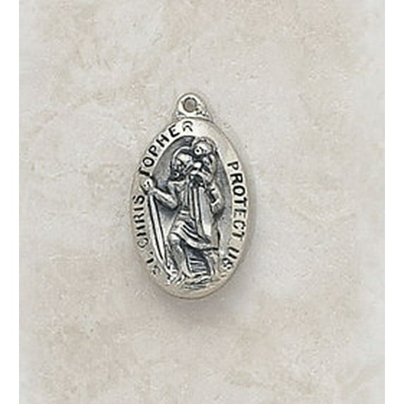 Creed SS8547 Sterling Silver St. Christopher Medal