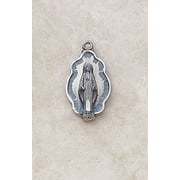 Creed SS9628 Silver/Blue Miraculous Medal