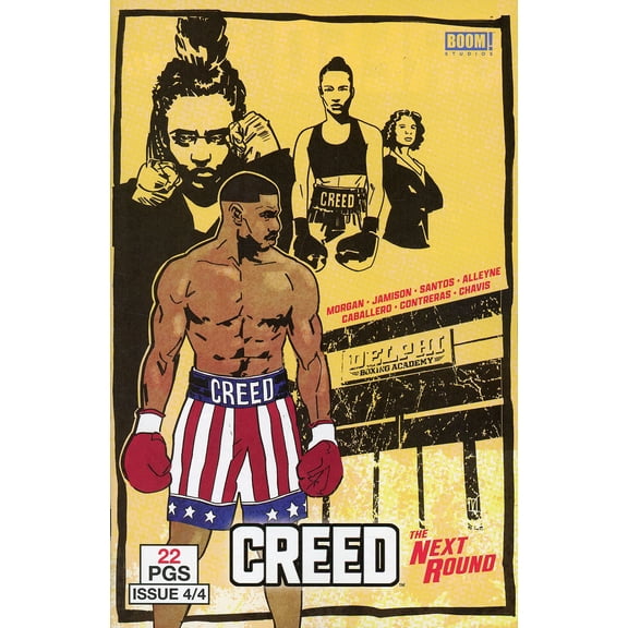 Creed: The Next Round #4B VF ; Boom! Comic Book