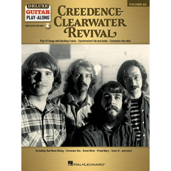 Creedence Clearwater Revival - Deluxe Guitar Play-Along Vol. 23: Book/Online Audio (Paperback)