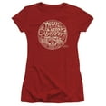 thumbnail image 1 of Creedence Clearwater Revival Down On The Corner Junior Women's T-Shirt Sheer Cardinal, 1 of 1