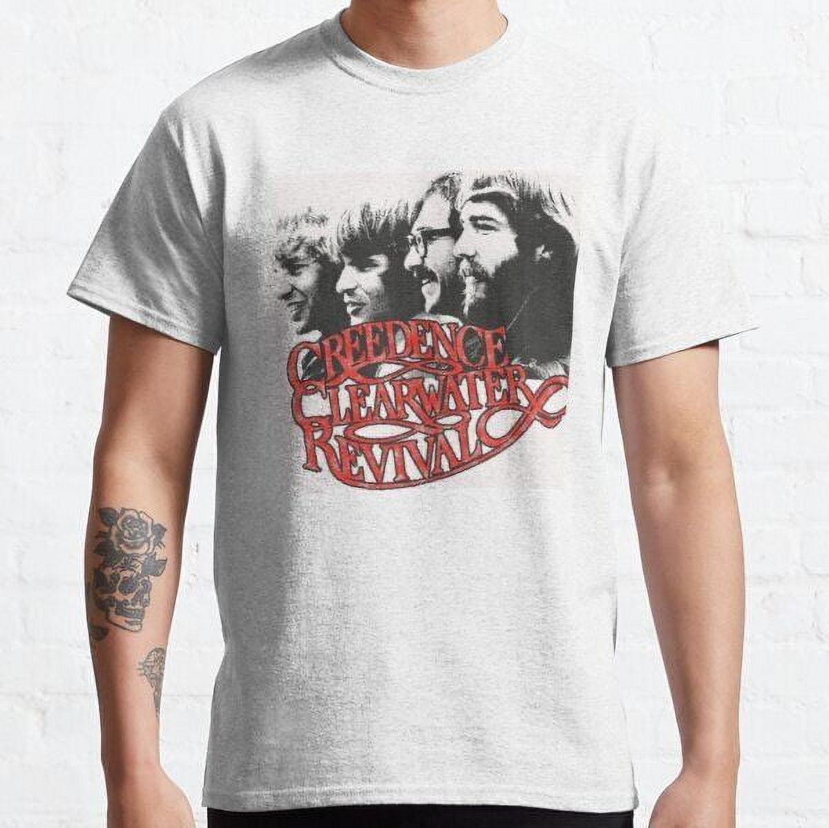 Creedence Clearwater Revival TShirt John Fogerty Cosmo's Factory