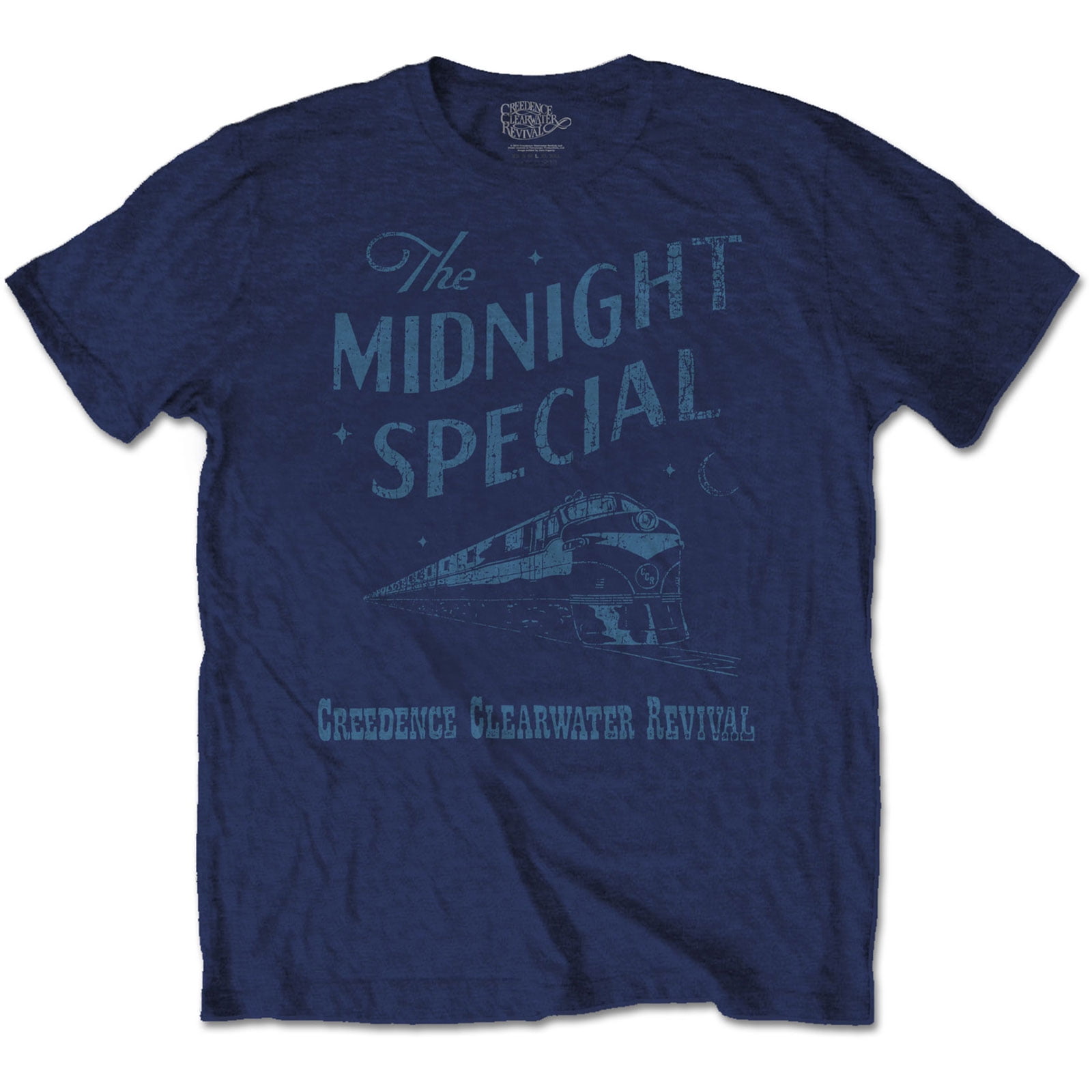 T-shirt Creedence Clearwater Revival - 52 Ans Anniversaire - Tailles S à 5XL - Coton Noir - Neuf USA