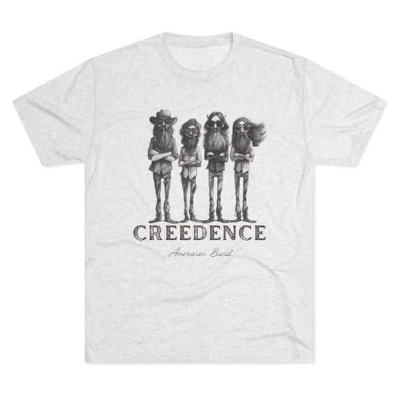 Creedence - Wallen - Unisex Tri-Blend Crew Tee