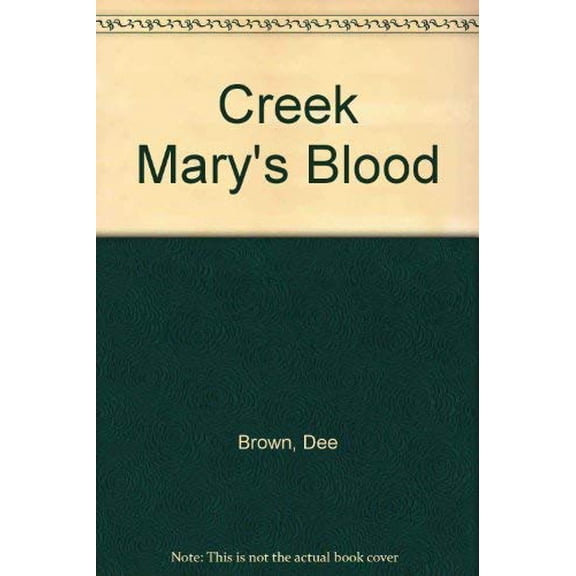 Pre-Owned CREEK MARYS BLOOD Paperback