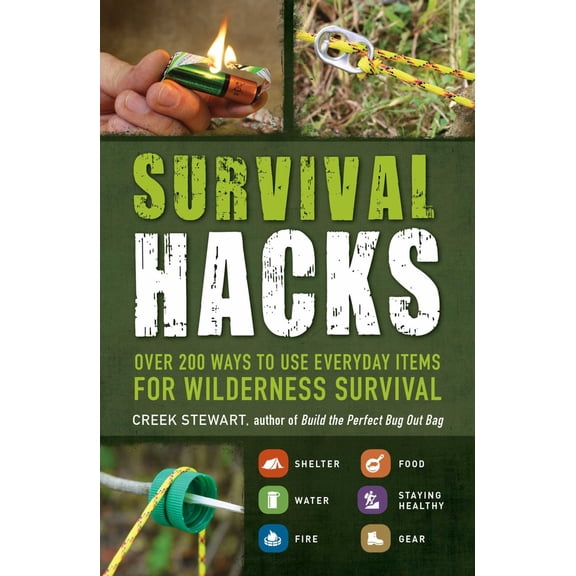 Survival Hacks: Over 200 Ways to Use Everyday Items for Wilderness Survival (Paperback)