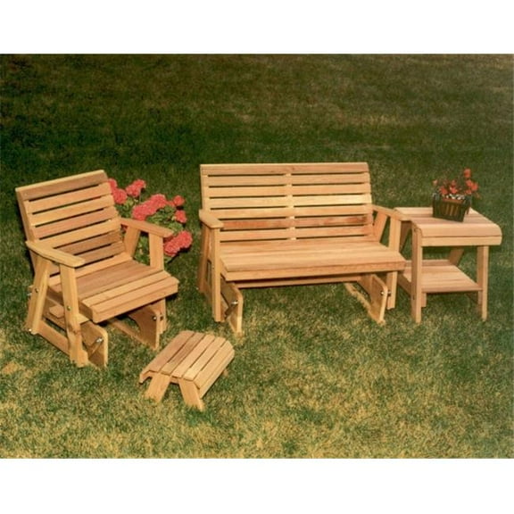 Creek Vine Designs  Cedar Classic Rocking Glider Furniture Collection - Cedar