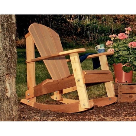Creek Vine Designs WF5110CVD Cedar Adirondack Rocking Chair