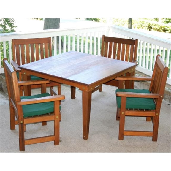 Creek Vine Designs WF6403CCVD 47 in. Cedar Get-Together Dining Set