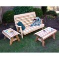 thumbnail image 1 of Creek Vine Designs WRF1110SETCVD Cedar Twin Ponds Bench Set, 1 of 1