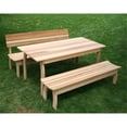 thumbnail image 1 of Creekvine Designs ELY46CTT1B1BBCVD 46 x 32 in. Cedar Couple Dining Set, 1 of 1