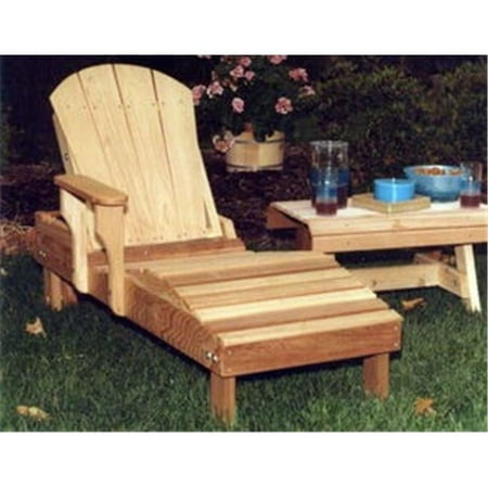 Creekvine Designs WF5500CVD Cedar Adirondack Chaise Lounge