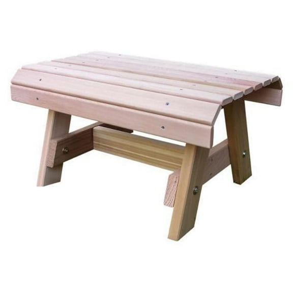 Creekvine Designs WF6110-2CVD Red Cedar Twin Ponds End Table