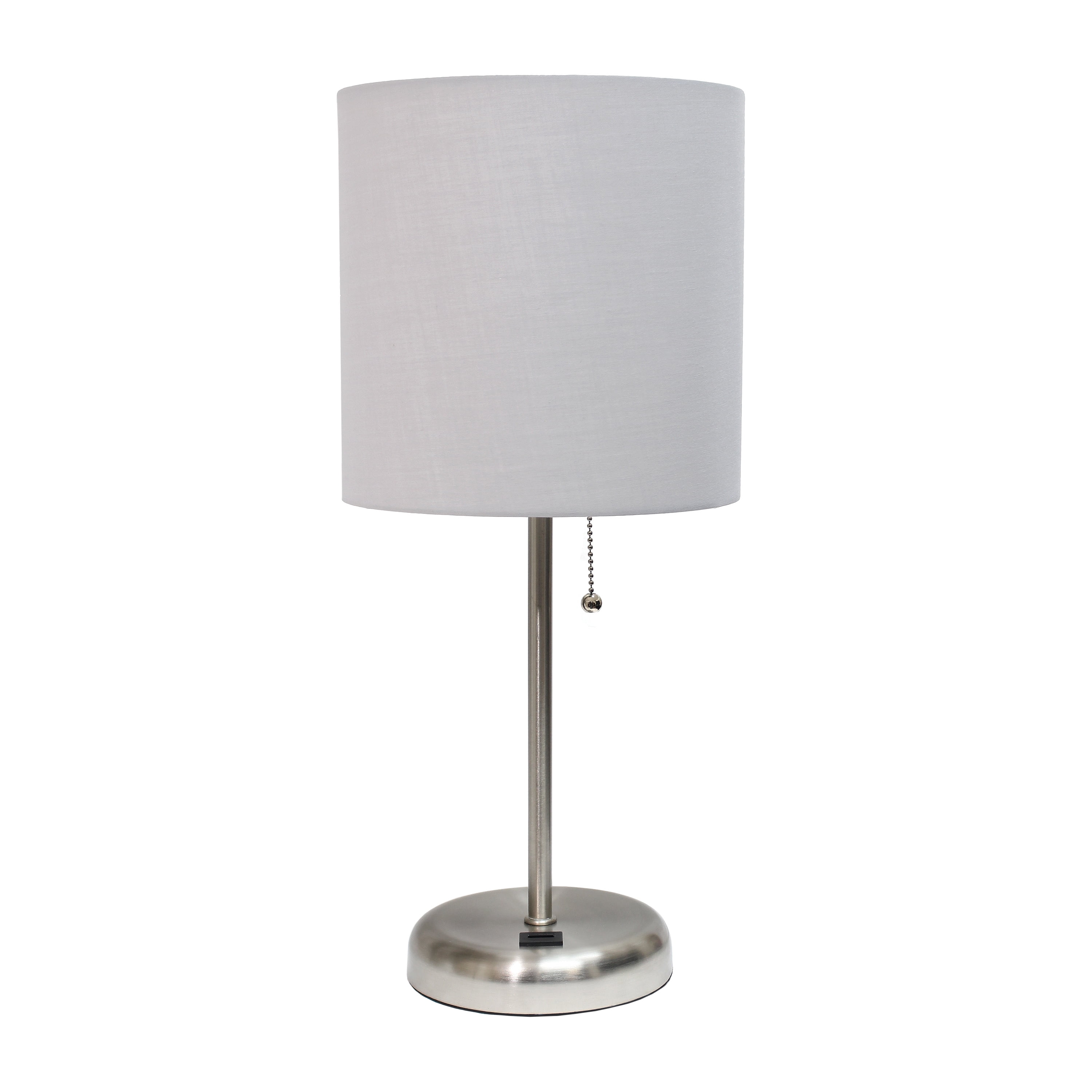 Brushed Steel Metal Table Lamp Brushed Steel Metal Table Lamp