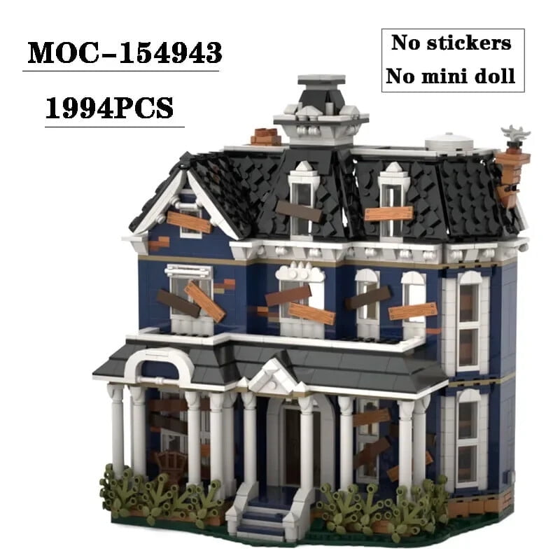 Creel House Modular Building Blocks Set MOC Bricks DIY Model Educational Toys