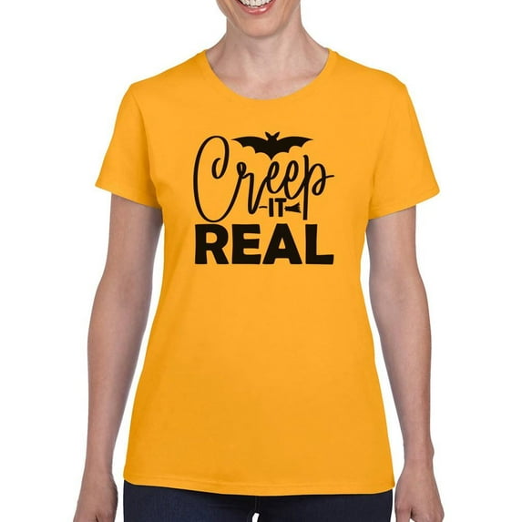 Creep It Real. Little Bat T-Shirt Women -Image by Shutterstock, Female Medium