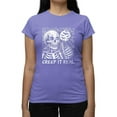 thumbnail image 1 of Creep It Real Skeleton Halloween Graphic - Women's T-shirt, 1 of 4