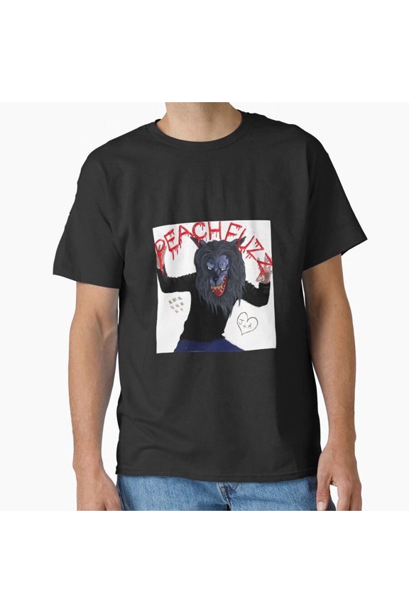 Creep Peachfuzz Werewolf Mask Horror Movie Pose Found Footage H38354 Unisex T-Shirt, Up to 5XL Available