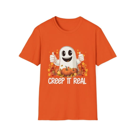 Creep it Real Halloween Ghost Fun T-shirt
