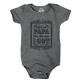 thumbnail image 1 of Creeper Aint No Papa Like The One I Got Baby T shirt Funny Fathers Day Newborn, 1 of 8