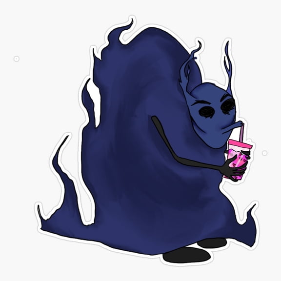 Creeper Man Game Character Inspired Sticker