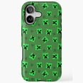 Creeper Minecraft Pixel Pattern Decorative Holiday Print H701 Premium ...