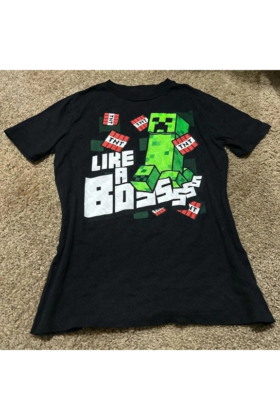 Creeper TNT Like a Boss Graphic Unisex Tee S-5XL