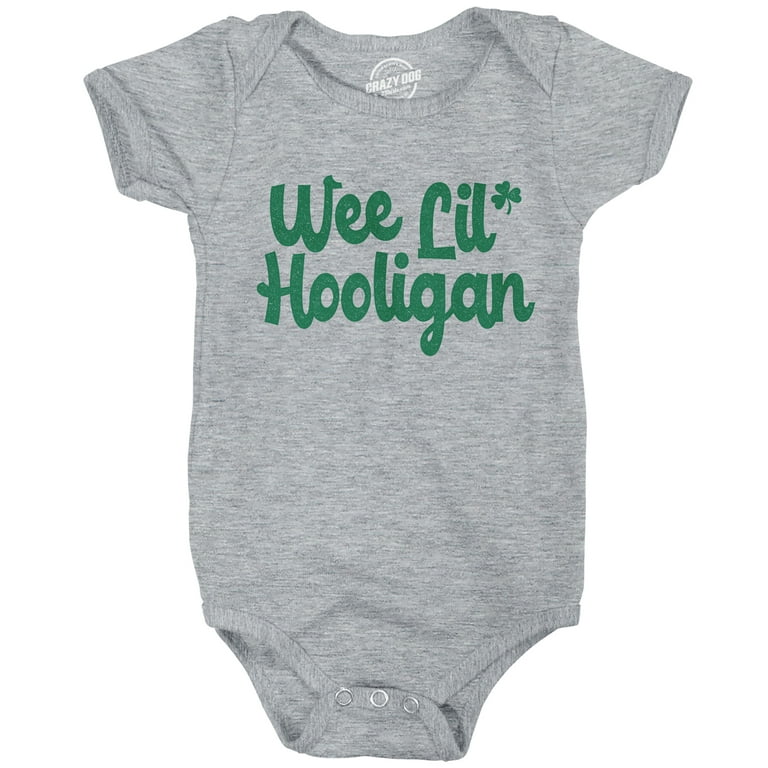 Wee Little Hooligan St Patricks Day Distressed Irish Gift T-Shirt Wee Little Hooligan St Patricks Day Distressed Irish Gift T-Shirt