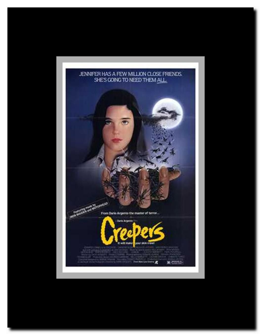 Creepers Framed Movie Poster