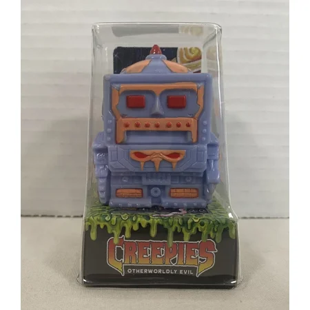 Creepies TOWER 2.5” Sofubi Soft Blue Vinyl Kaiju Monster Violence Toy