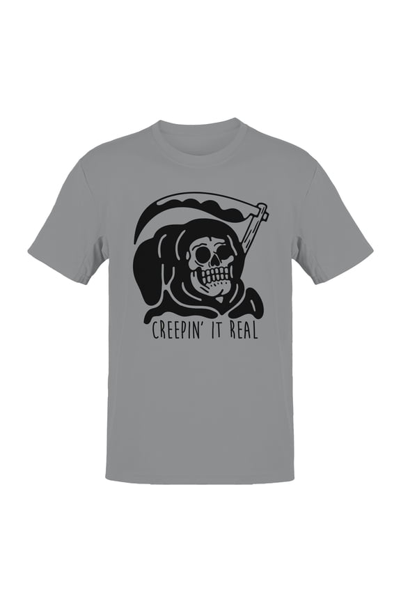 Creepin' It Real Grim Reaper Men's T-shirt