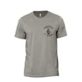 thumbnail image 1 of Creepin It Real Men's Modern Fit Fun Casual T-Shirt Printed Graphic Tee Military Grey X-Large, 1 of 3