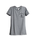thumbnail image 1 of Creepin It Real Women's Fashion Relaxed T-Shirt Tee Heather Grey Small, 1 of 3