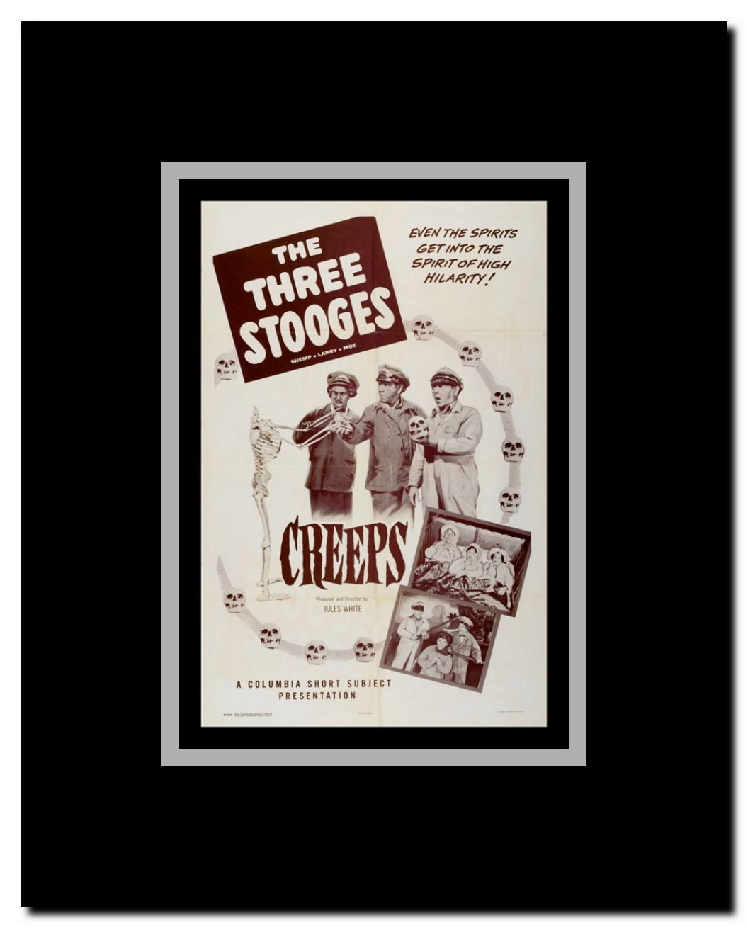 Creeps Framed Movie Poster