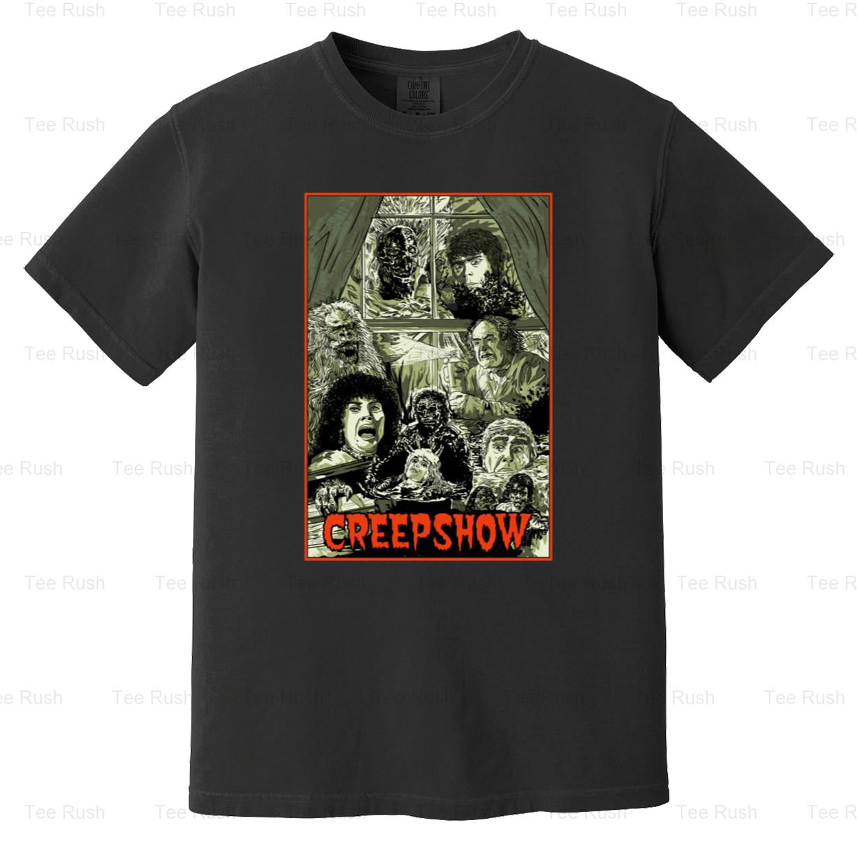 T-shirt Creepshow Horreur Culte - Toutes Tailles, Noir, Coton, Neuf Sans étiquettes
